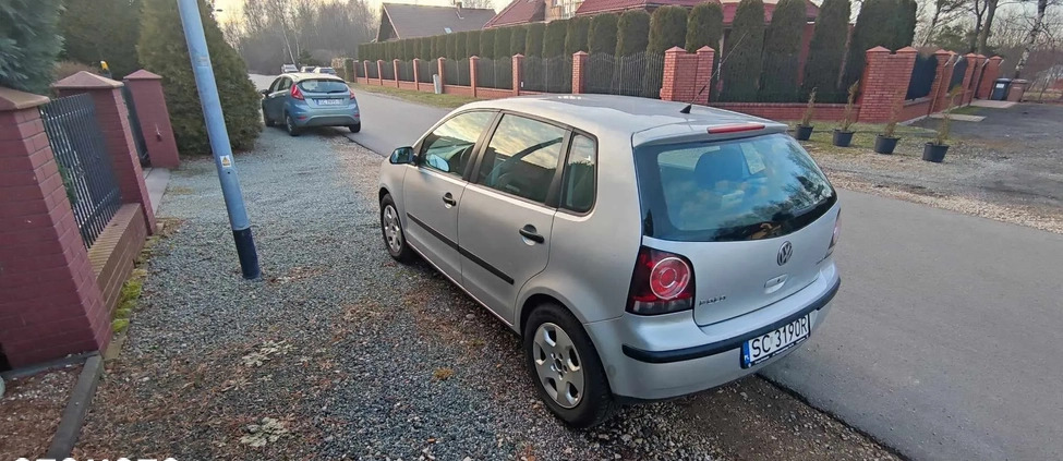 Volkswagen Polo cena 7499 przebieg: 192000, rok produkcji 2006 z Częstochowa małe 92